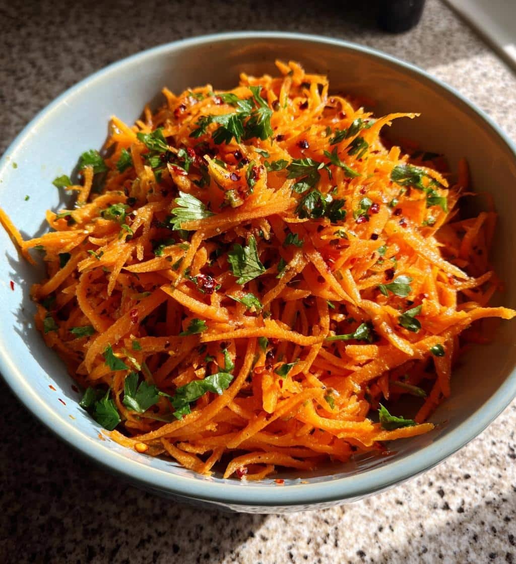 Healthy No-Chop Spicy Carrot Salad - detail 1