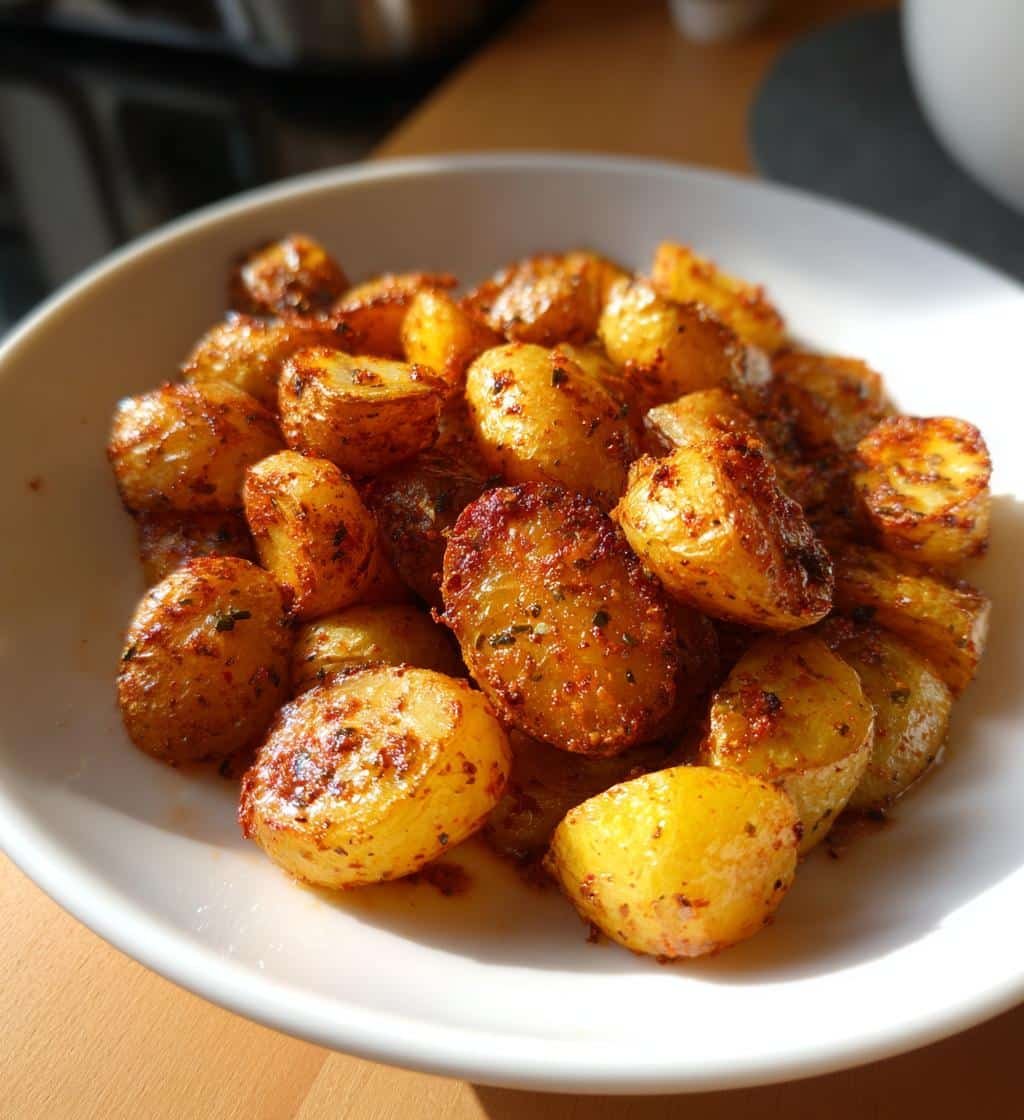 Healthy Spicy Cajun Roasted Potatoes