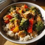 Healthy Spicy Gochujang Chicken Bowls