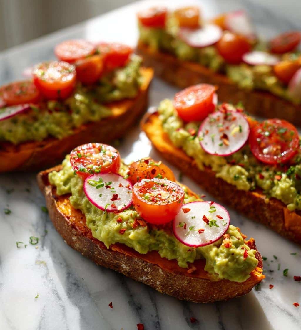 Healthy Sweet Potato Toast
