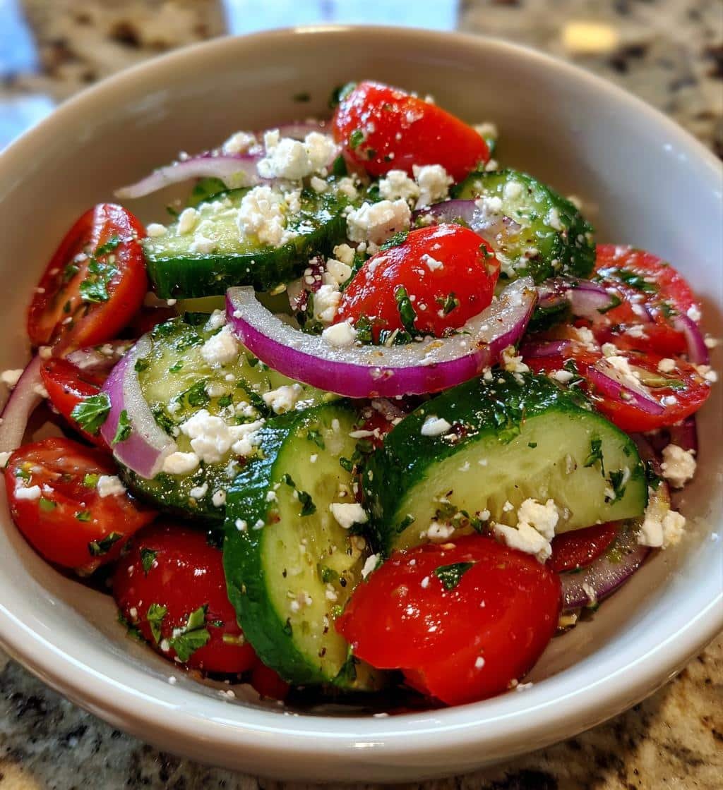 Healthy TikTok's Viral Logan-Style Cucumber Salad