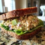 CHealthy hickpea Salad Sandwich (4-Day Prep) For meal prep