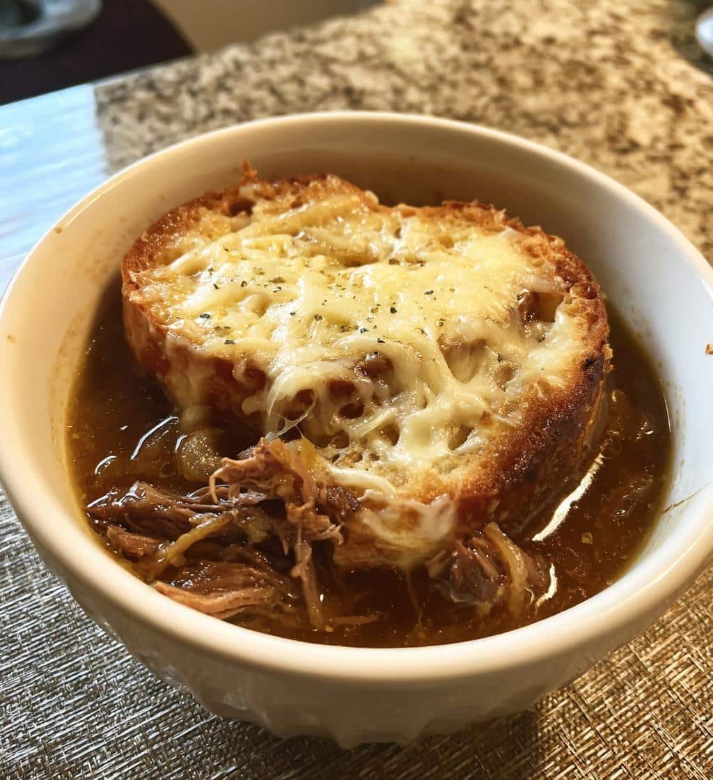 French Onion Short Rib Soup