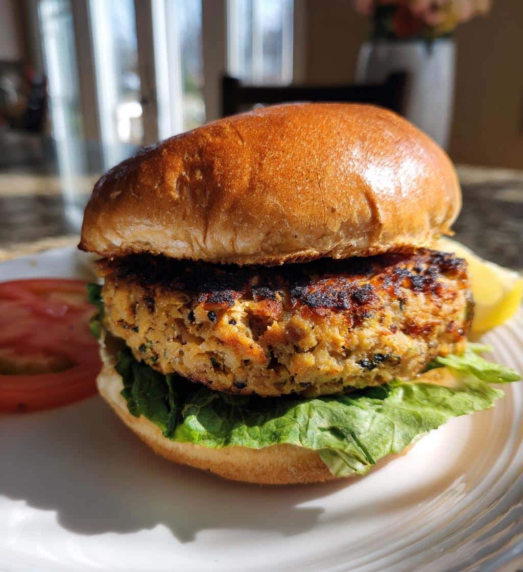 Healthy 5-Ingredient Black Bean Burgers for meal prep
