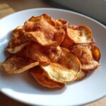 Healthy Air Fryer Cinnamon Apple Chips