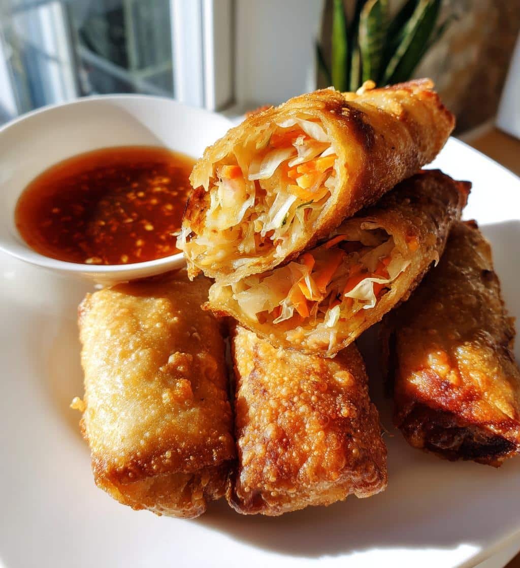 Crispy Healthy Air Fryer Egg Rolls in 25 Minutes Flat 4 Healthy Air Fryer Egg Rolls - detail 1
