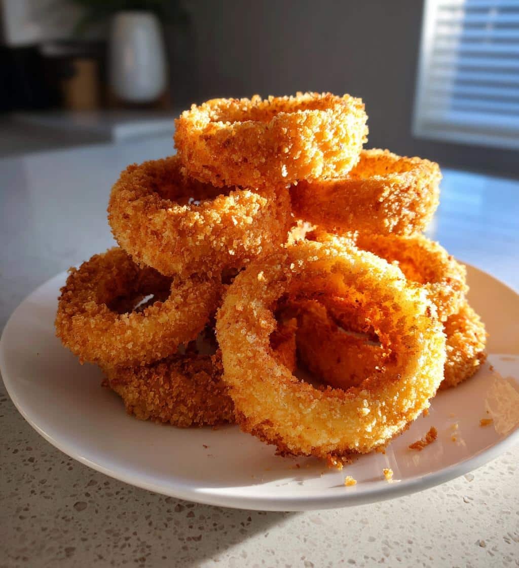Healthy Air Fryer Onion Rings