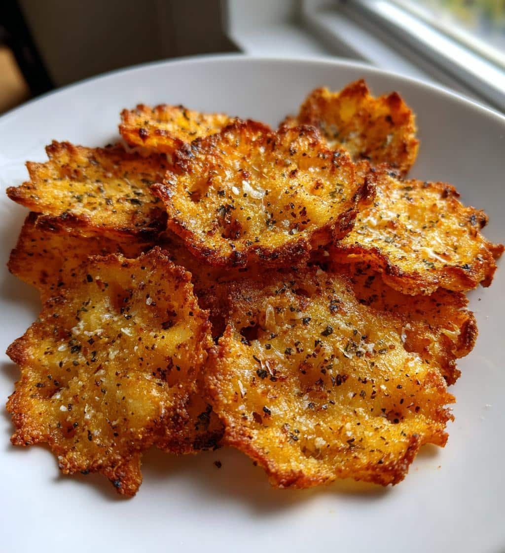 Healthy Air Fryer Pasta Chips