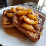 Healthy Air Fryer Peach French Toast