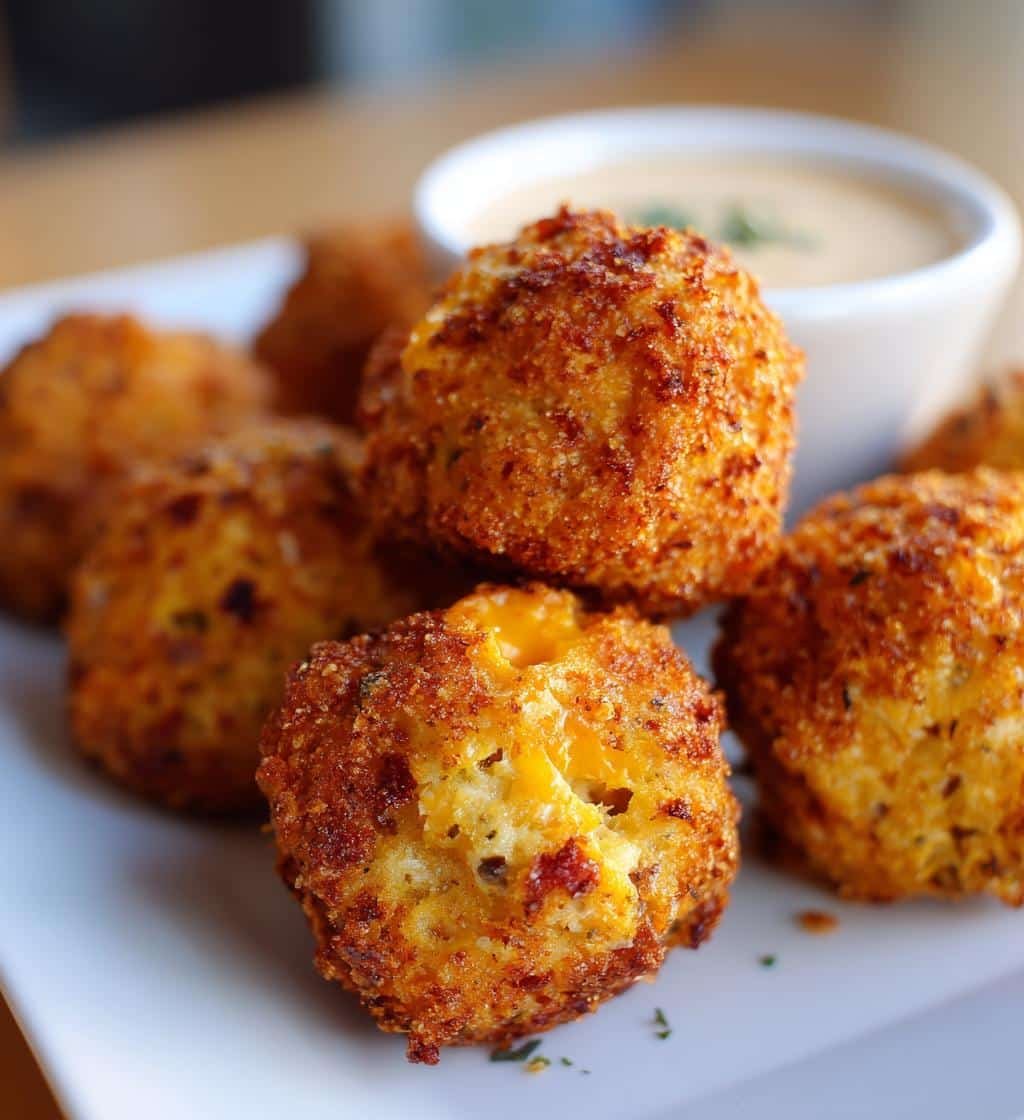 Healthy Air Fryer Pickle Balls (Fried Pickles) - detail 1