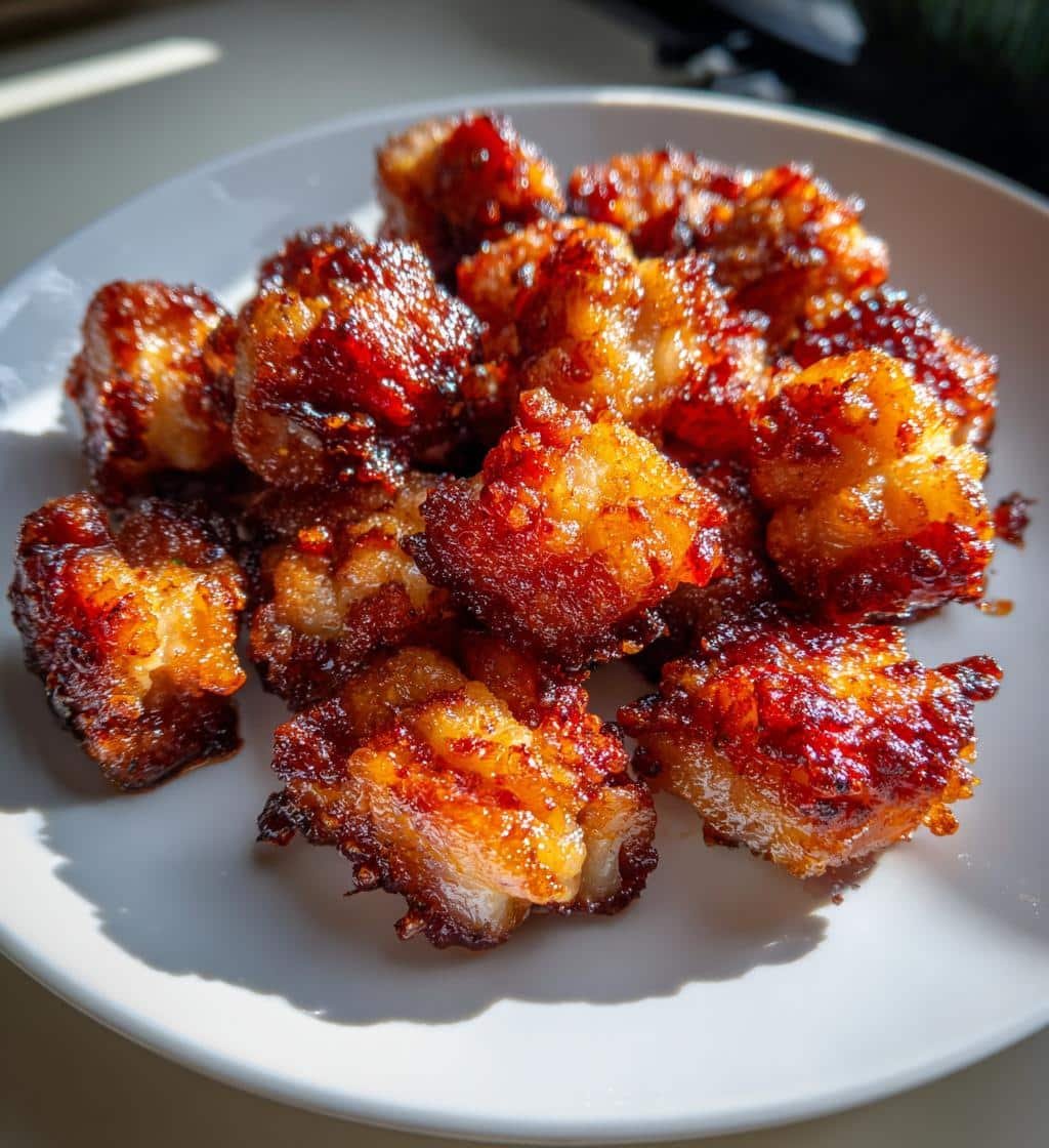 Healthy Air Fryer Pork Belly Bites