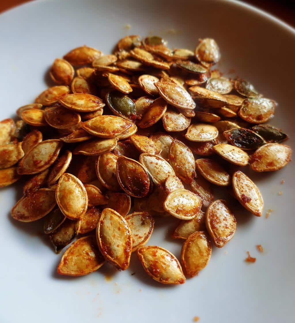 15-Minute Healthy Air Fryer Roasted Pumpkin Seeds 4 Healthy Air Fryer Roasted Pumpkin Seeds - detail 1
