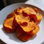 Healthy Air Fryer Sweet Potato Chips