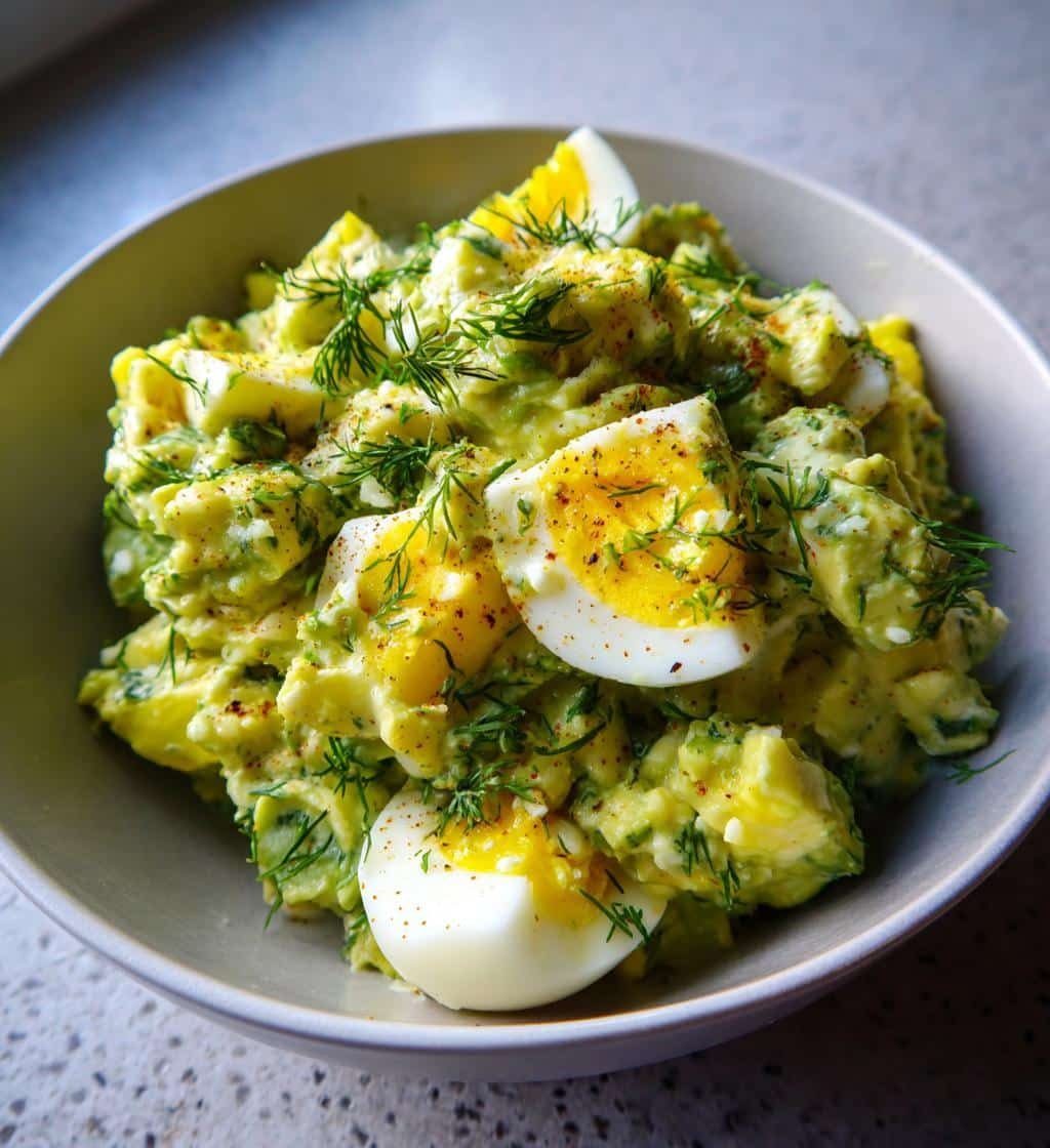"5-Minute Healthy Avocado Egg Salad – Creamy & Guilt-Free!" 4 Healthy Avocado Egg Salad - detail 1