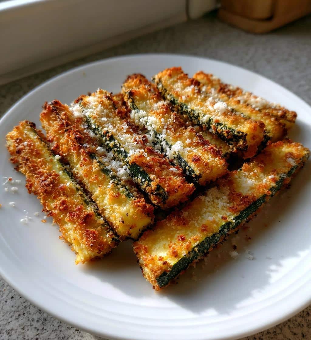 Healthy Baked Zucchini Fries