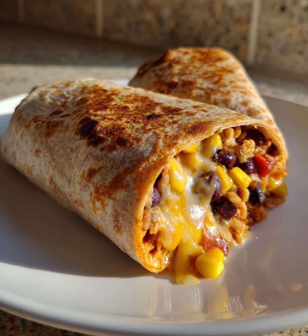 Healthy Bean & Cheese Burritos (Freezer-Friendly) For meal prep