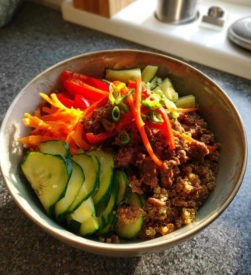 Healthy Beef Tapa Quinoa Bowl - detail 1
