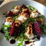 Healthy Beet and Burrata Salad