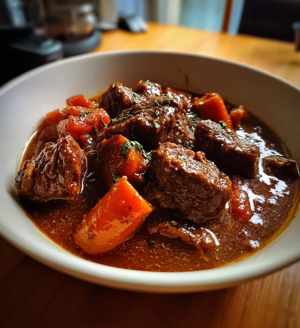 Hearty Healthy Belgian-Style Slow-Cooked Beef Stew in 3 Hours 4 Healthy Belgian-Style Slow-Cooked Beef Stew - detail 1