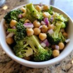 Healthy Broccoli and Chickpea Salad