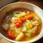 Healthy Cabbage & Potato Soup For meal prep