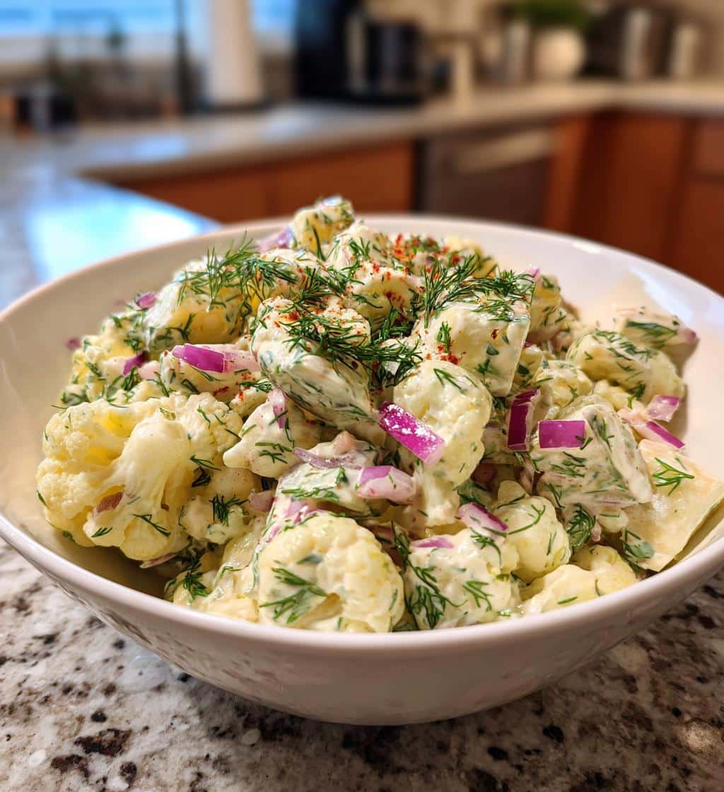 Healthy Cauliflower Potato Salad