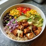 Healthy Chicken Burrito Bowls Recipe