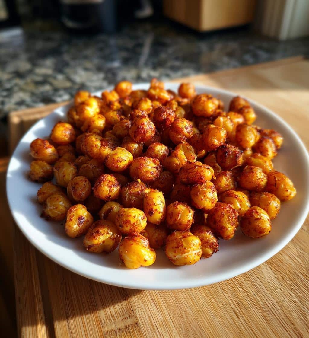 5 Irresistible Healthy Crispy Air Fryer Chickpeas You Must Try 4 Healthy Crispy Air Fryer Chickpeas - detail 1