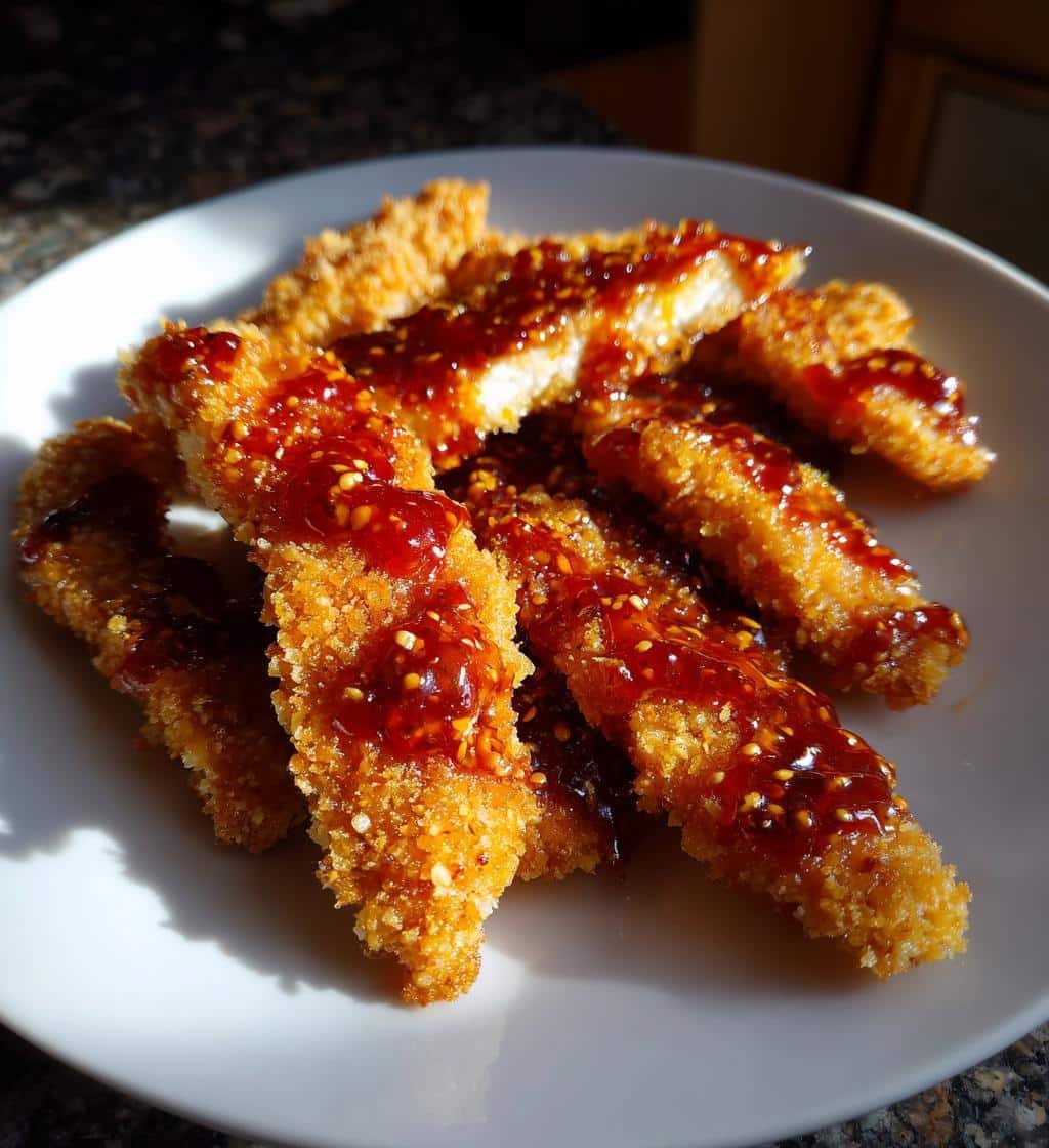 Healthy Crispy Bang Bang Chicken