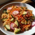 Healthy Crispy Rice Salad