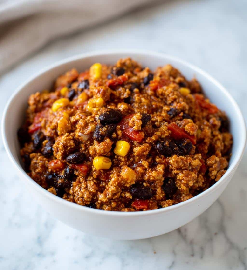 Healthy Crockpot Turkey Taco Meat (Meal Prep)