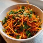 Healthy Crunchy Vegan TikTok Carrot Salad