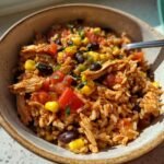 Healthy Easy Healthy Crockpot Chicken Burrito Bowl