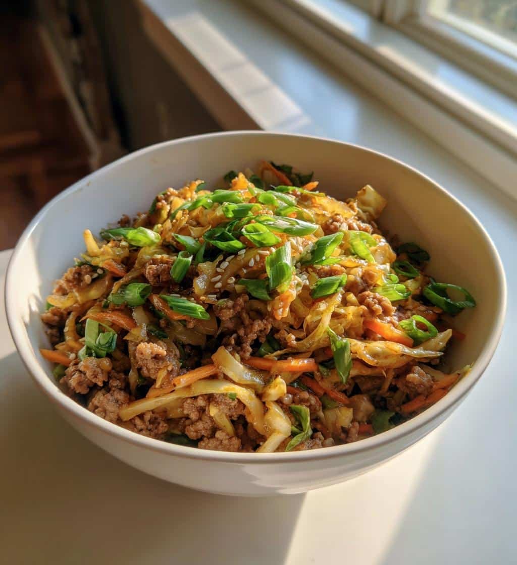 Healthy Egg Roll in a Bowl (15-Minute)