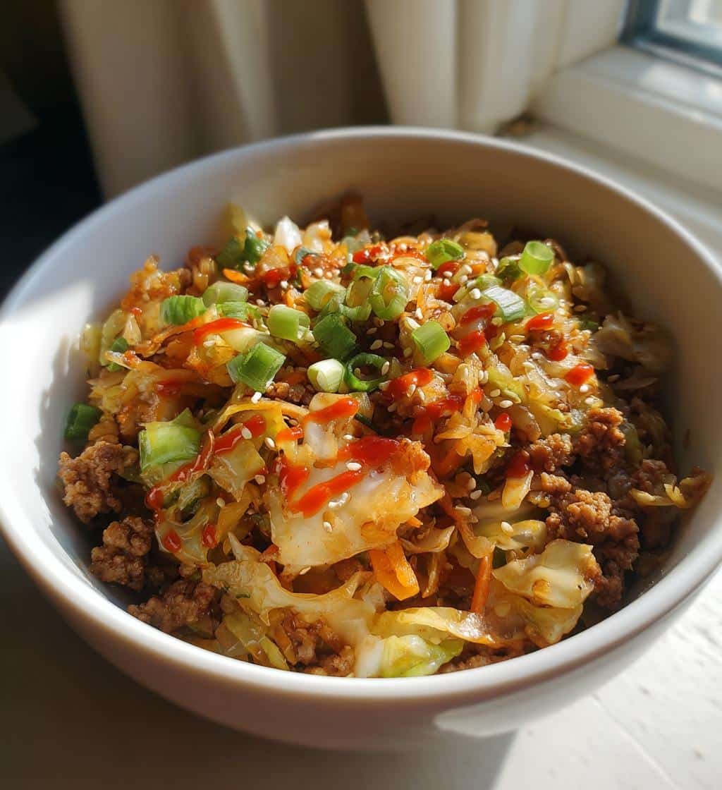 Healthy Egg Roll in a Bowl (5-Minute) - detail 1
