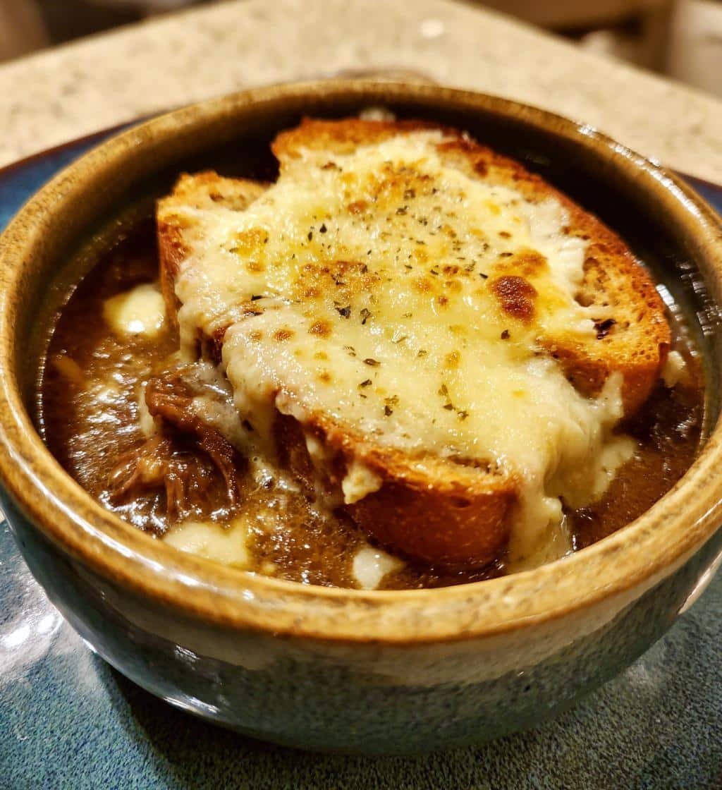 Healthy French Onion Short Rib Soup with Cheesy Gruyèr 4 Healthy French Onion Short Rib Soup with Cheesy Gruyèr - detail 1
