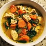 Healthy Healing Ginger Chicken Soup (Anti-Inflammatory)