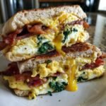 Healthy High-Protein Freezer Breakfast Sandwich Prep