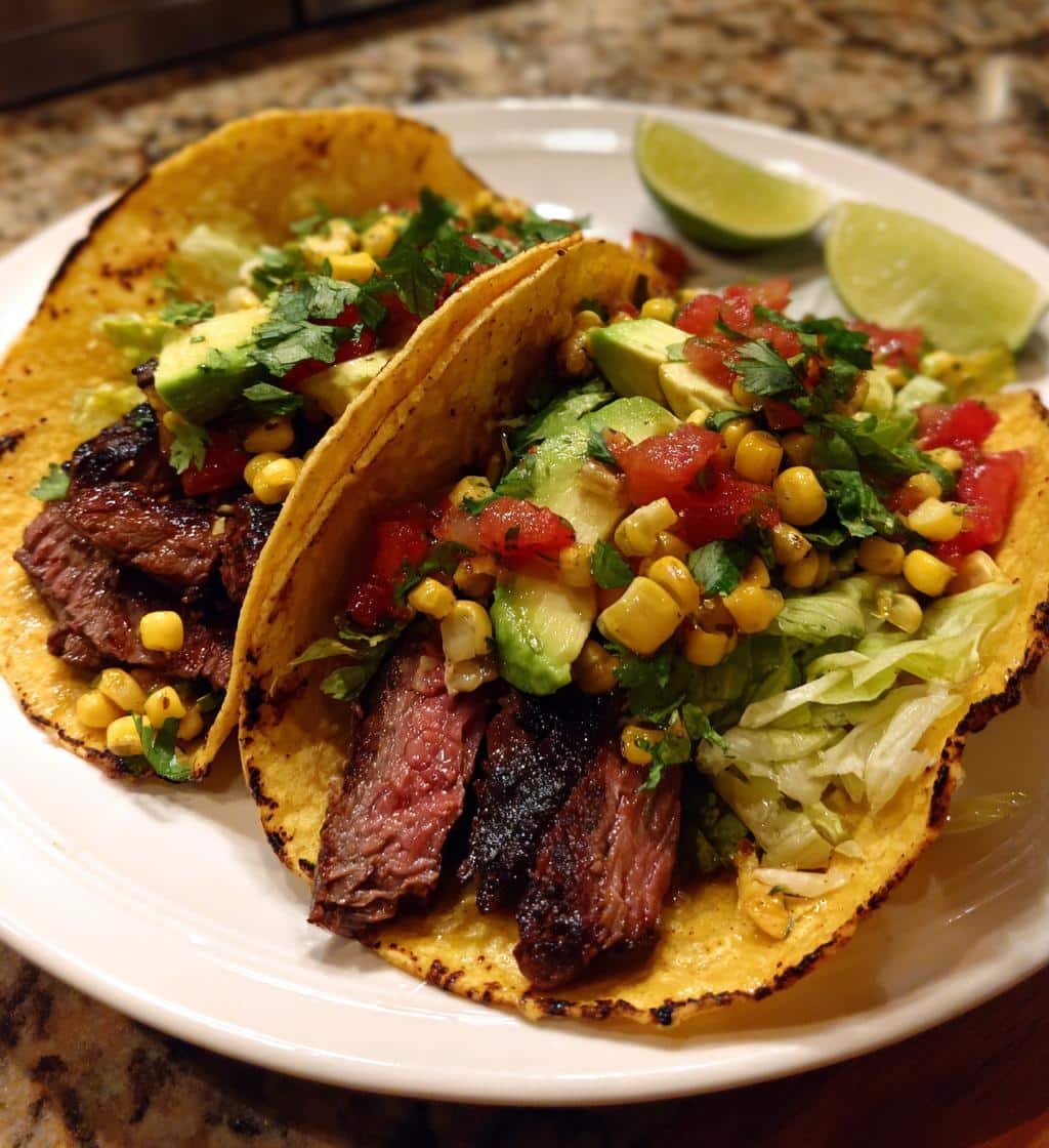 Juicy Healthy Homemade Grilled Steak Corn Tacos in 30 Minutes 4 Healthy Homemade Grilled Steak Corn Tacos - detail 1