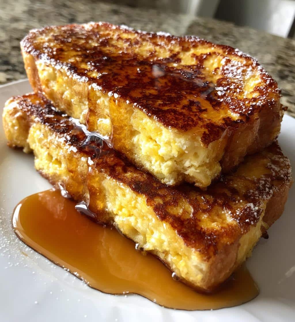Healthy Homemade Hawaiian Roll French Toast