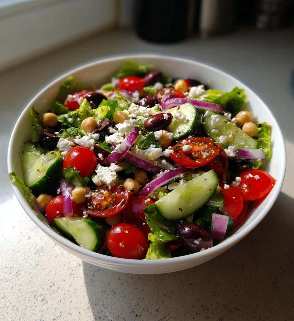 Healthy Homemade Italian Chopped Salad Recipe