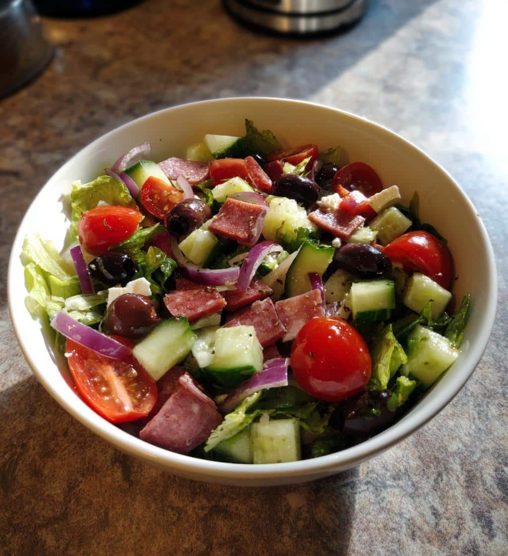 Healthy Italian Chopped Salad Recipe - detail 1