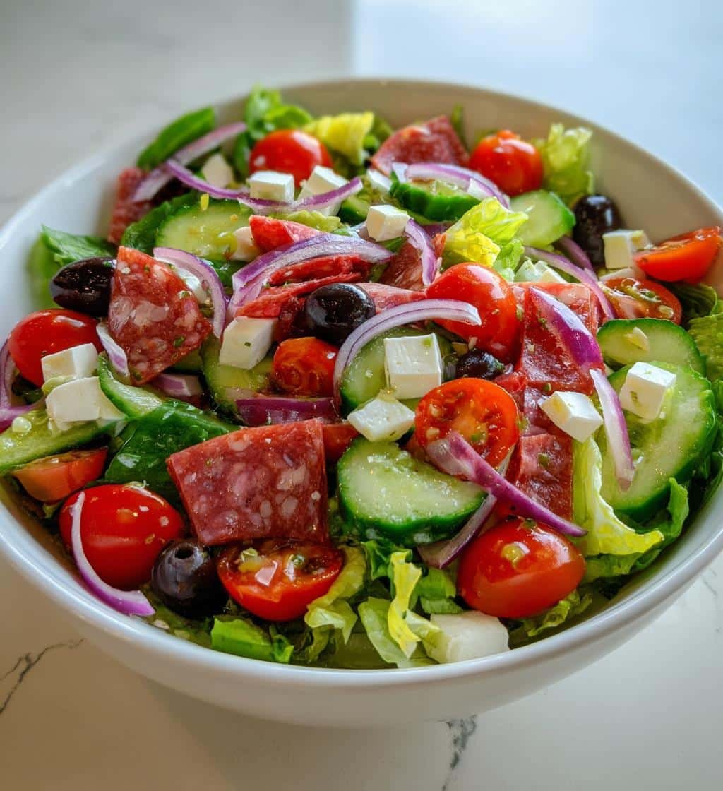 Healthy Italian Chopped Salad Recipe
