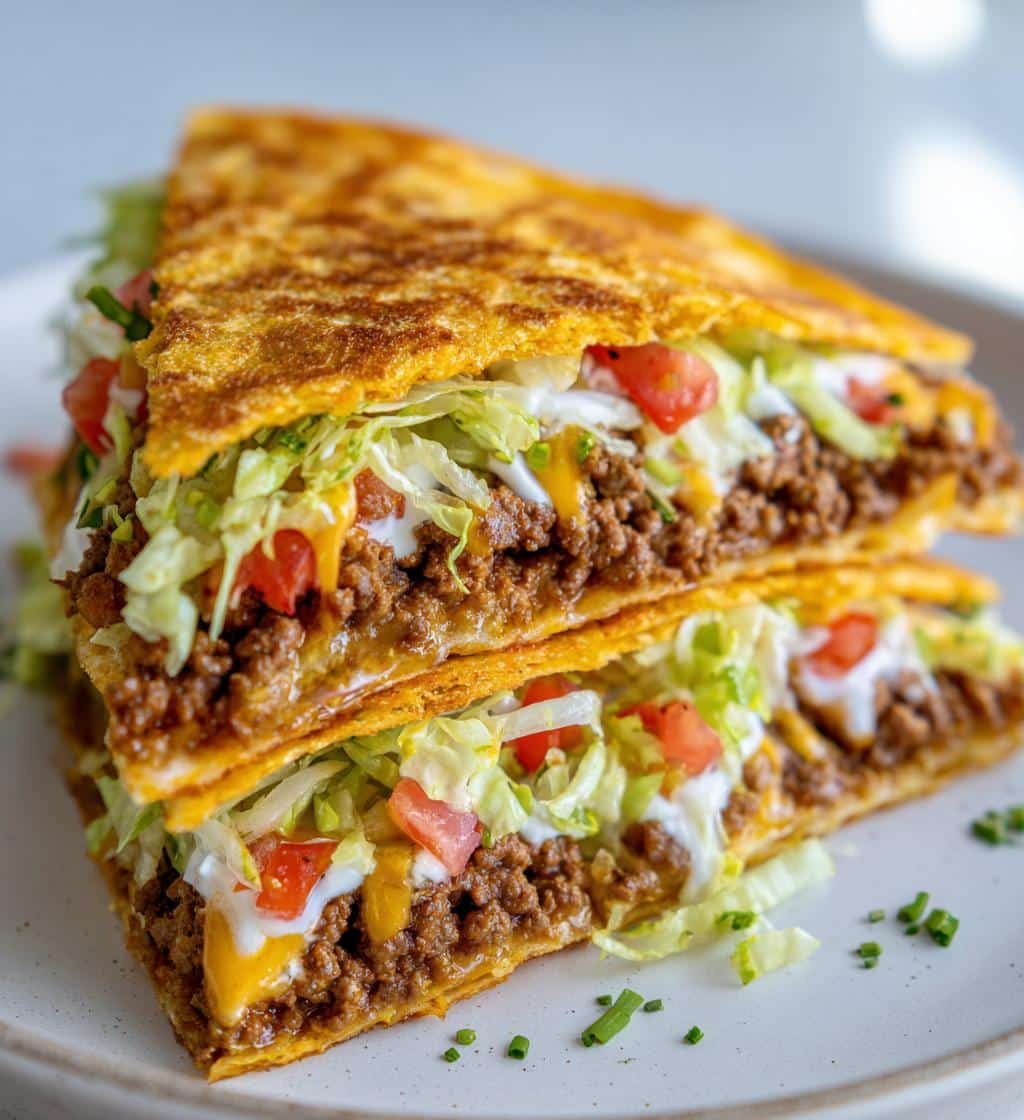 Healthy Keto Crunchwraps (Low-Carb Copycat) - detail 1