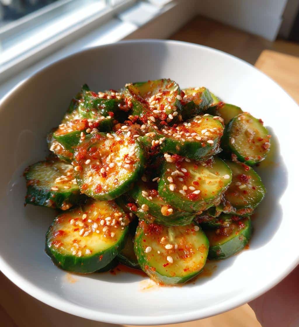 15-Minute Healthy Korean Cucumber Salad You'll Crave 4 Healthy Korean Cucumber Salad - detail 1