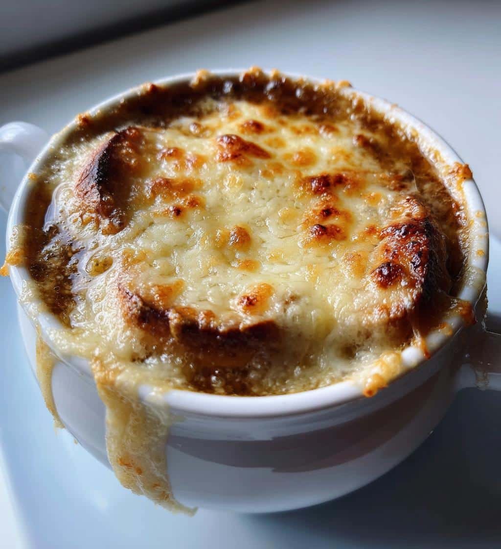 Healthy Low-Carb French Onion Soup - detail 1