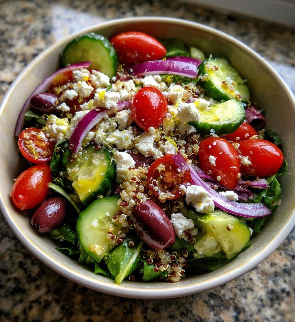 Healthy Mediterranean Superfood Salad