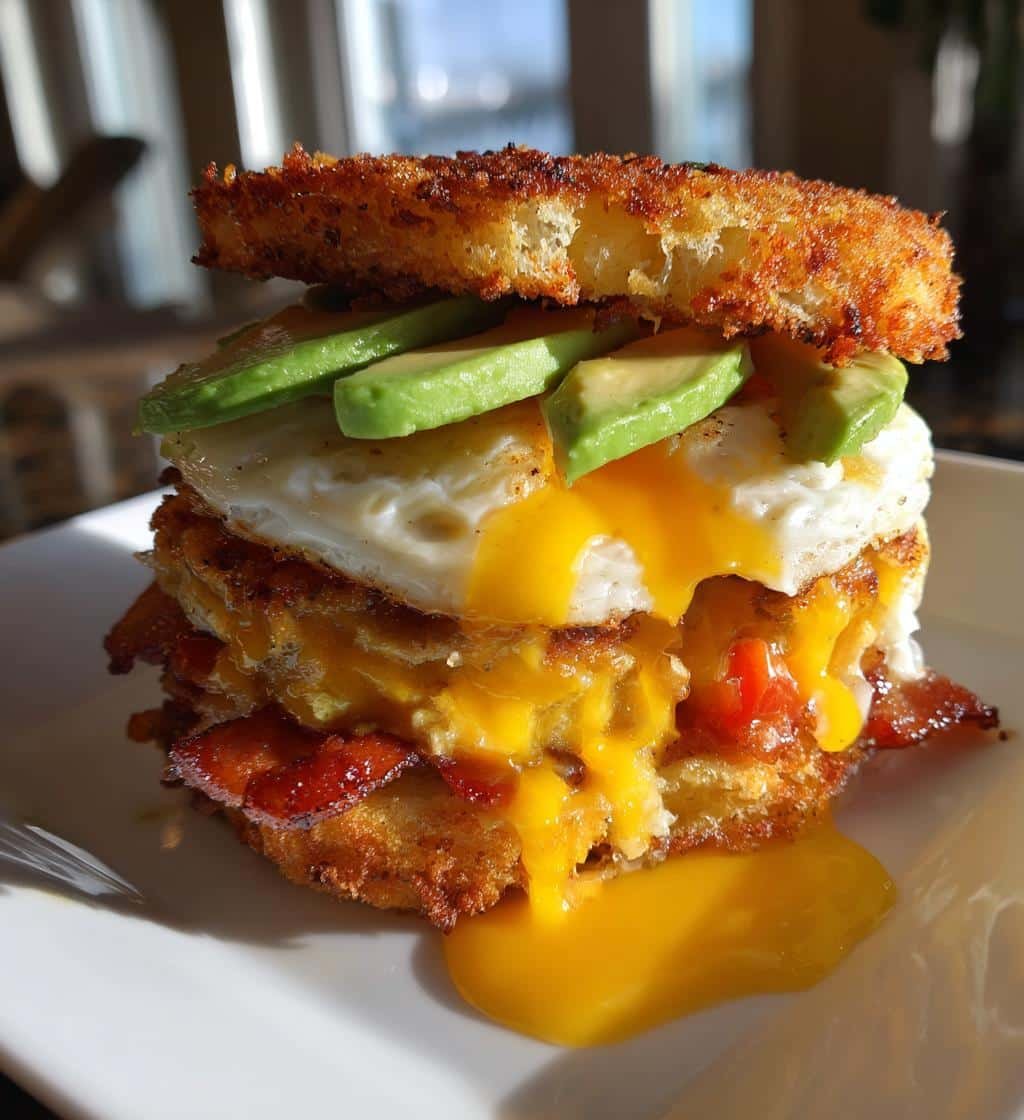 Healthy No-Carb Breakfast Sandwich
