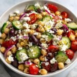 Healthy No-Lettuce Mediterranean Chickpea Salad