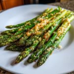Healthy Parmesan Crusted Asparagus